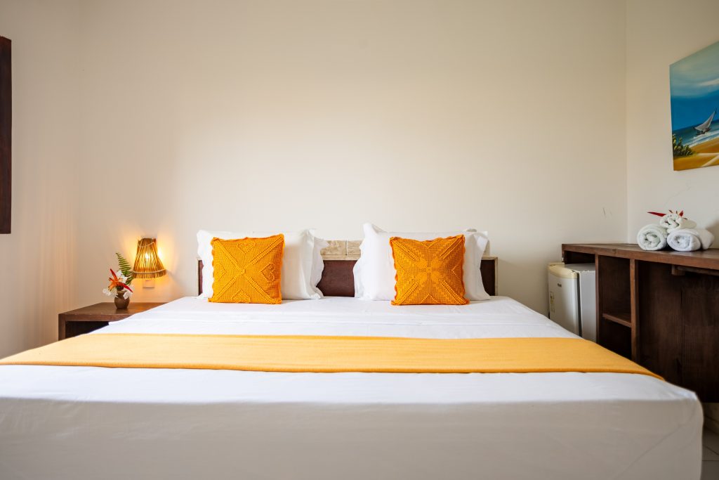 quarto standard do hotel mare mansa em jericoacoara