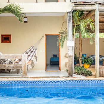 quarto standard do hotel mare mansa em jericoacoara